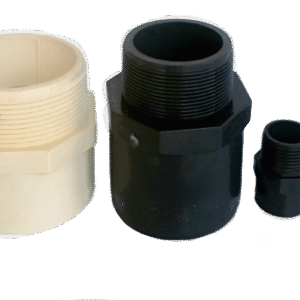 Adaptador Macho PVC Presión ,DIN PN10 BSPT