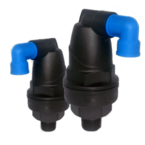 Válvula de aire PVC TRIPLE ACCIÓN azul