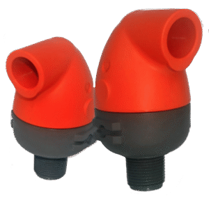 Válvula de aire PVC TRIPLE ACCIÓN naranja